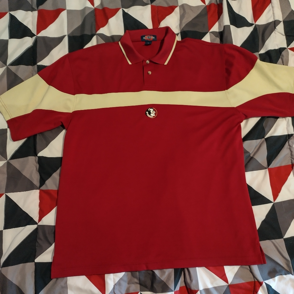 Florida State Seminoles Polo Shirt Men's XL